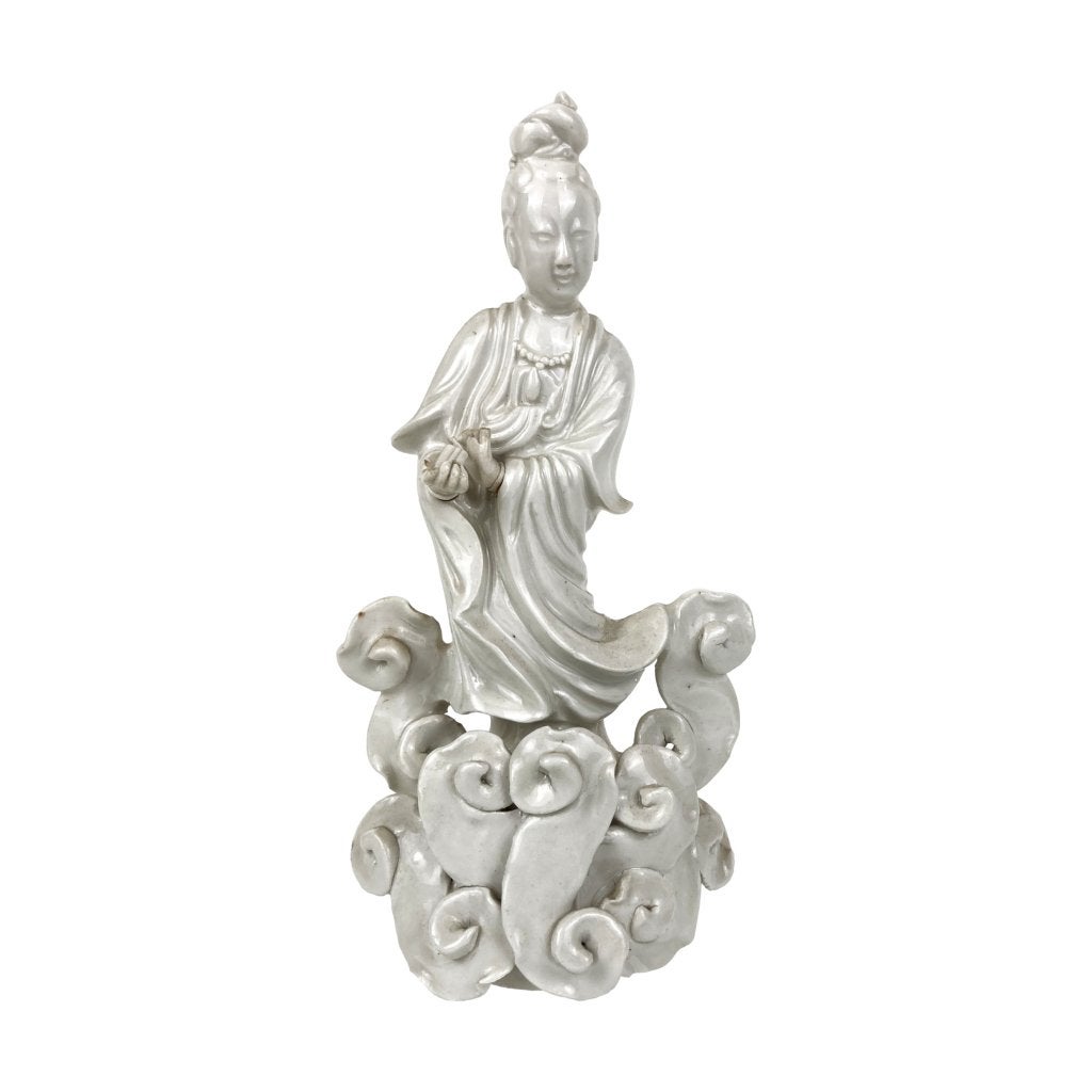 Blanc de Chine - Chinees porseleinen beeldje - Kwan Yin -