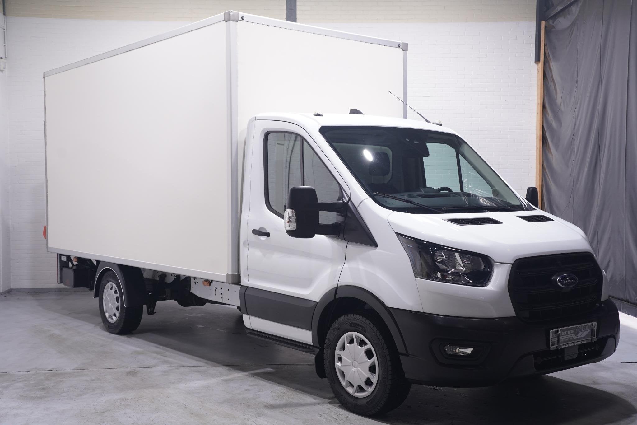 Ford Transit 2.0 TDCI 130 pk Bakwagen met Laadklep Airco Cru, Voorwielaandrijving, Stof, 4 cilinders, 129 pk