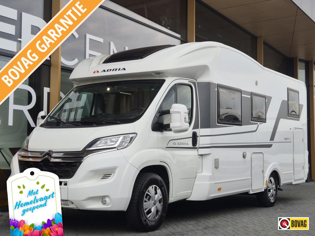 Adria Matrix M 670 SL 160 pk Lengtebedden, Caravans en Kamperen, Campers, Fiat, Luifel, Bedrijf, Adria