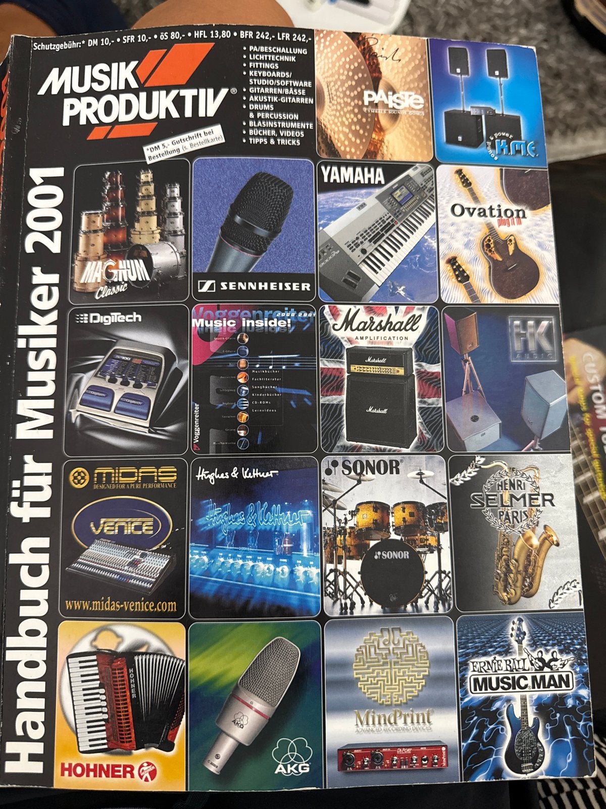 Musik Produktiv Handboek voor Musici 2001, Ophalen of Verzenden, Gebruikt