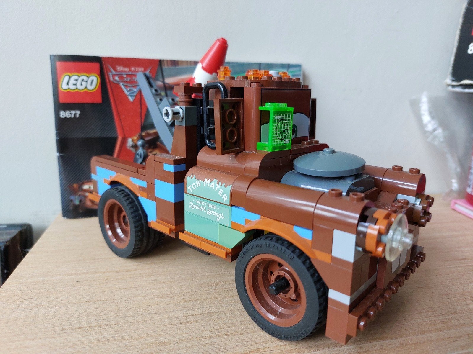 Lego Takel van Cars prijs inclusief verzenden, Lego, Ophalen of Verzenden, Zo goed als nieuw, Complete set
