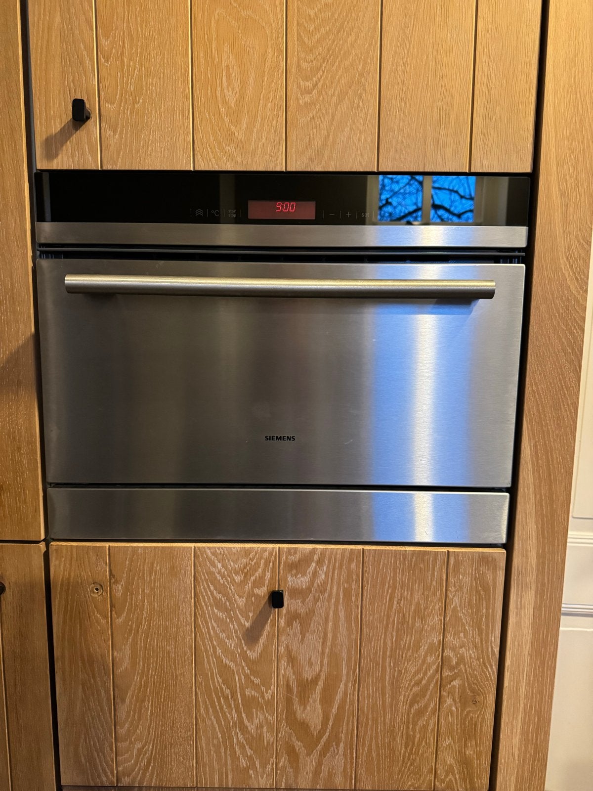 Siemens Inbouw Stoomoven HB24D561/01 - Zo goed als nieuw, Ophalen, 45 tot 50 cm, Siemens, Inbouw