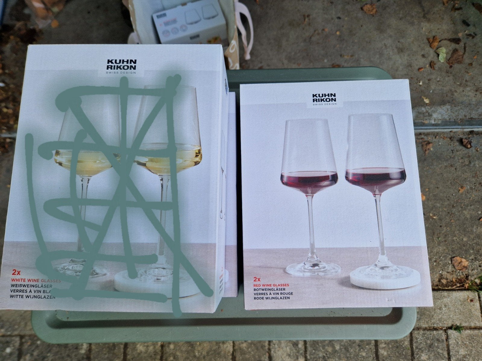 Kuhn Rikon Glazen Set: Wijn, Mixdrank & Longdrink, Huis en Inrichting, Nieuw, Ophalen of Verzenden, Meerkleurig, Overige merken