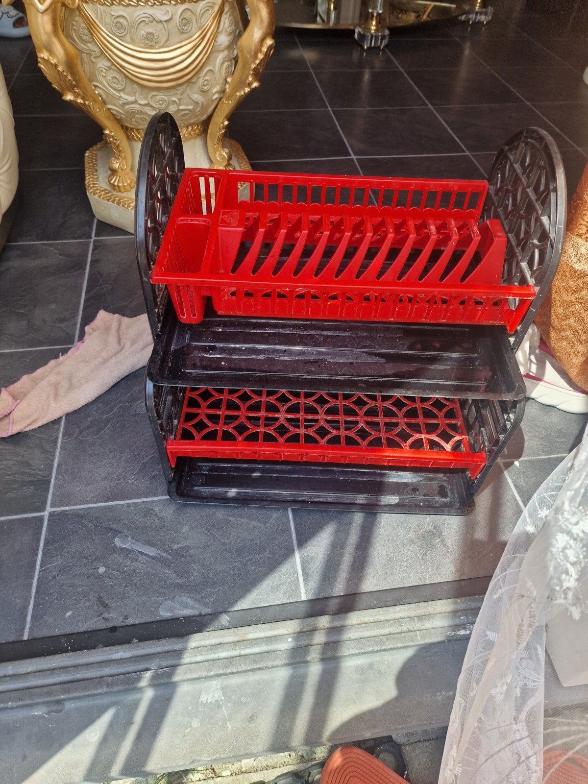 Rood afdruiprek voor borden, Ophalen, Overige merken