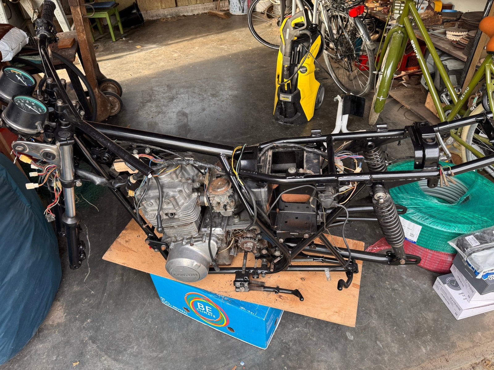 Kawasaki KZ400G 1980 project, Ophalen of Verzenden, Gebruikt