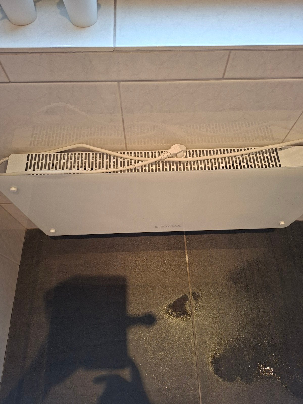 Zo goed als nieuwe wandverwarming met digitaal display, Doe-het-zelf en Verbouw, Ophalen, Zo goed als nieuw, Overige typen