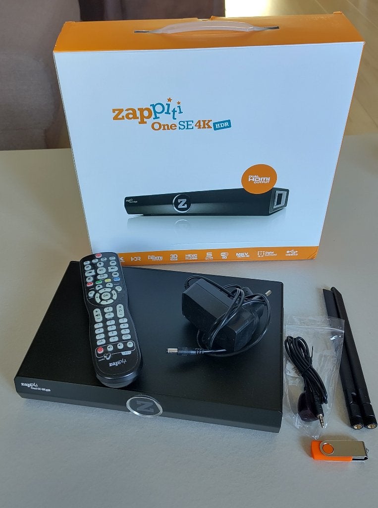 Zappiti One SE 4K HDR mediaspeler, Audio, Tv en Foto, Mediaspelers, Ophalen of Verzenden, Zo goed als nieuw, HDMI, Zonder harde schijf