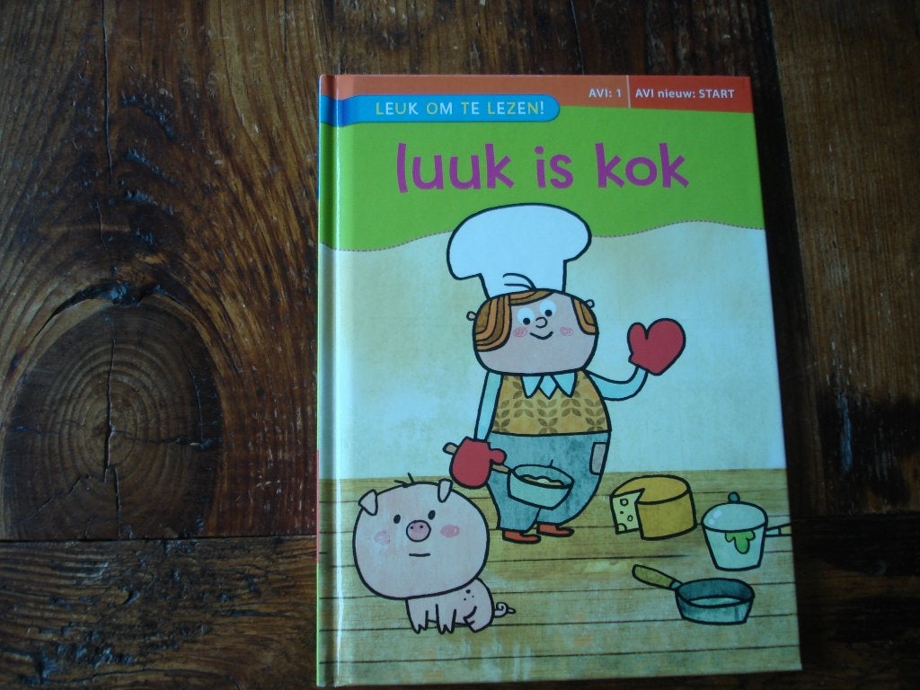 kleuter,04(1292) luuk is kok. Leuk om te lezen AVI 1 nieuw, Ophalen of Verzenden, Zo goed als nieuw, Fictie algemeen