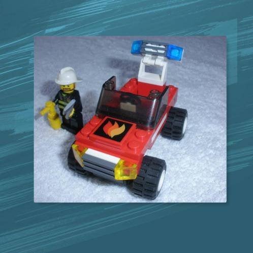 Lego brandweer 7241, Lego, Ophalen of Verzenden, Zo goed als nieuw, Complete set