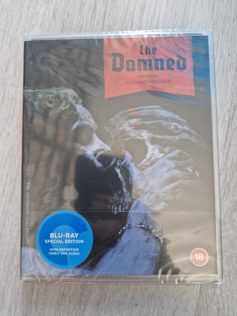 Blu-ray Criterion Collection: The Damned (1969) - Nieuw, Cd's en Dvd's, Ophalen, Engels, Vanaf 16 jaar, Film