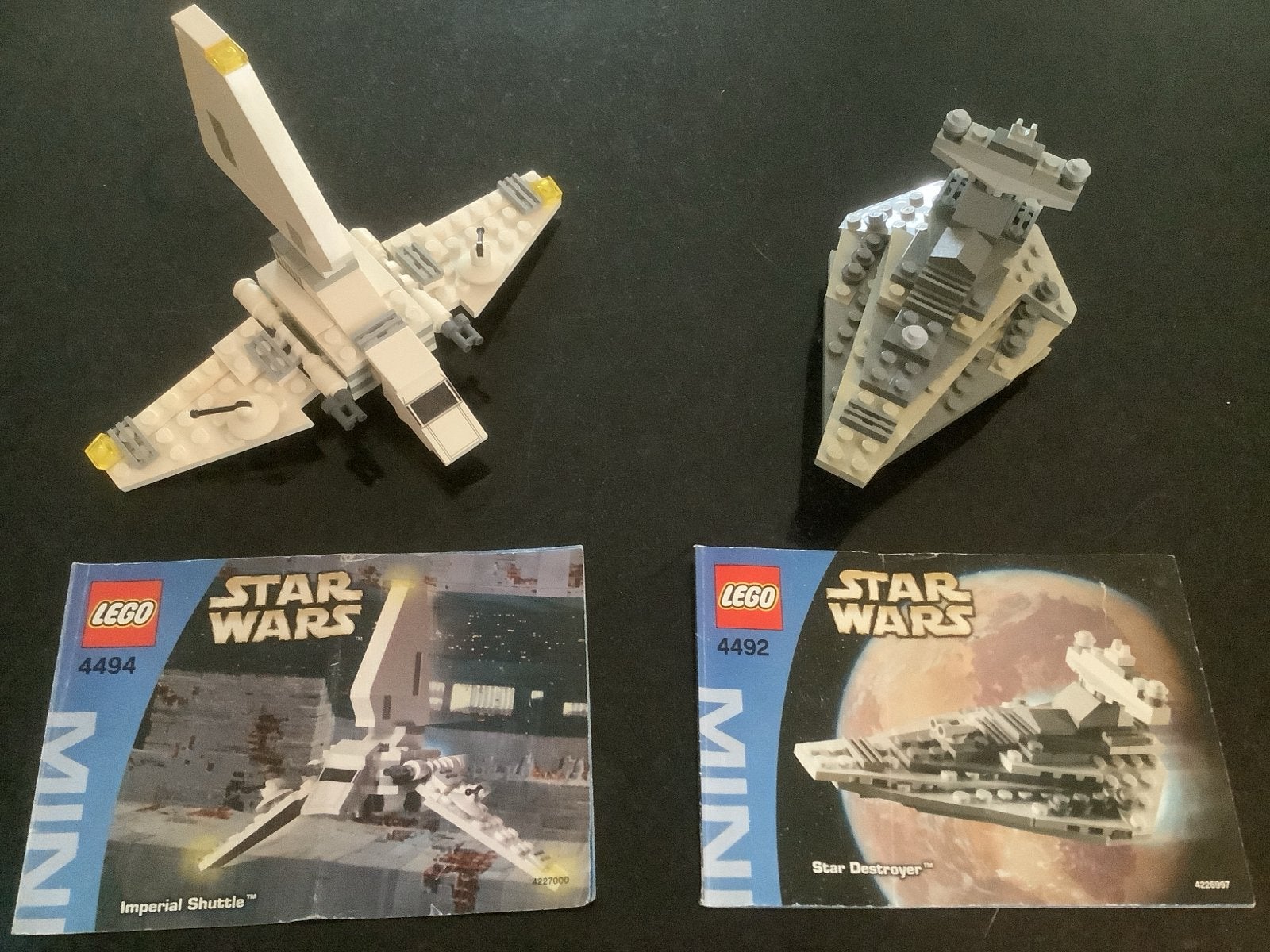 LEGO Star Wars Mini: Imperial Shuttle 4494 & Star Destroyer, Verzamelen, Ophalen of Verzenden, Gebruikt, Actiefiguurtje