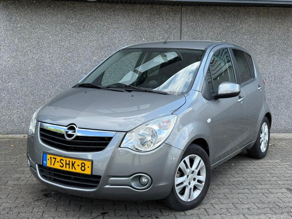 Opel Agila 1.0 12V 2011 -Nieuwe APK & met Trekhaak, Euro 5, Stof, 31 €/maand, Origineel Nederlands
