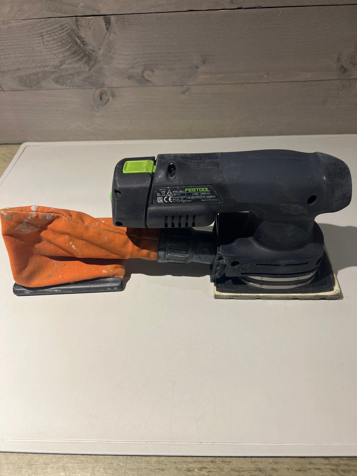 Festool RTSC 400 Accu Schuurmachine met Oplader, N, Ophalen of Verzenden, N, N