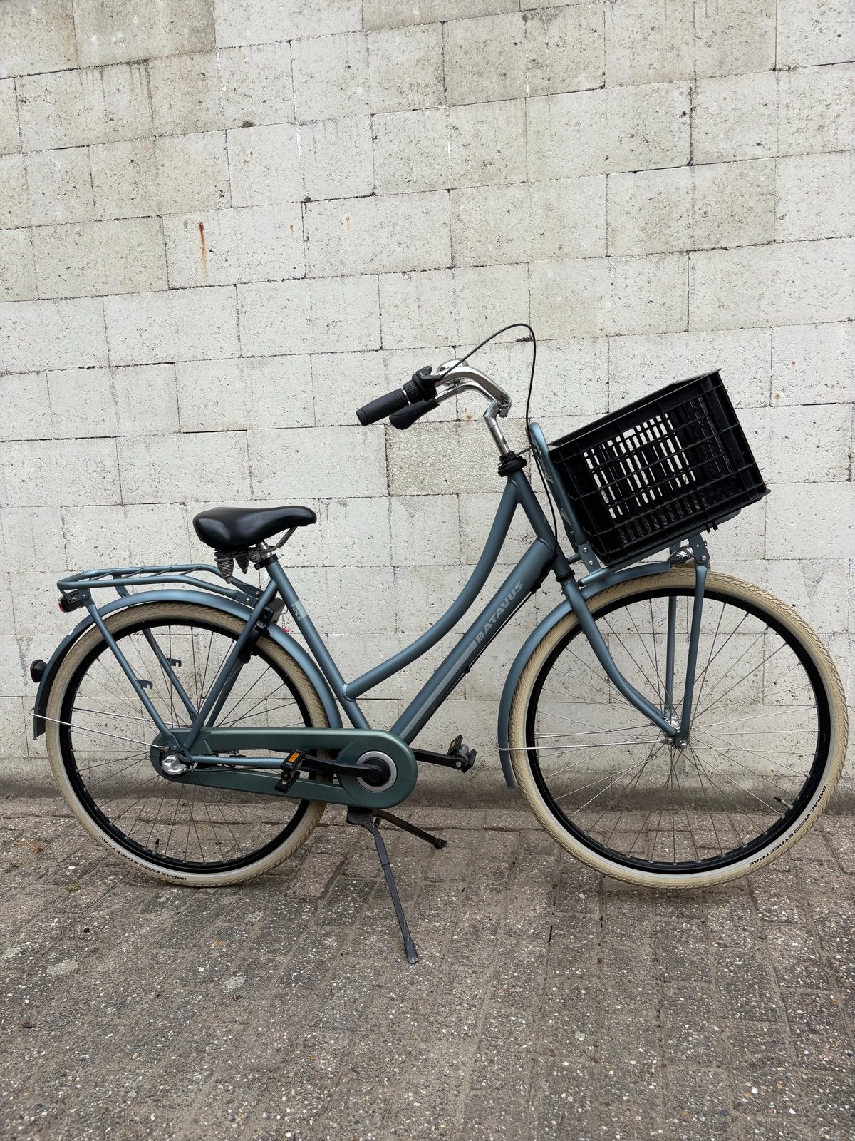 Batavus fiets dames, als nieuw, Fietsen en Brommers, Fietsen | Dames | Omafietsen, Ophalen, Terugtraprem, 53 tot 56 cm, Versnellingen