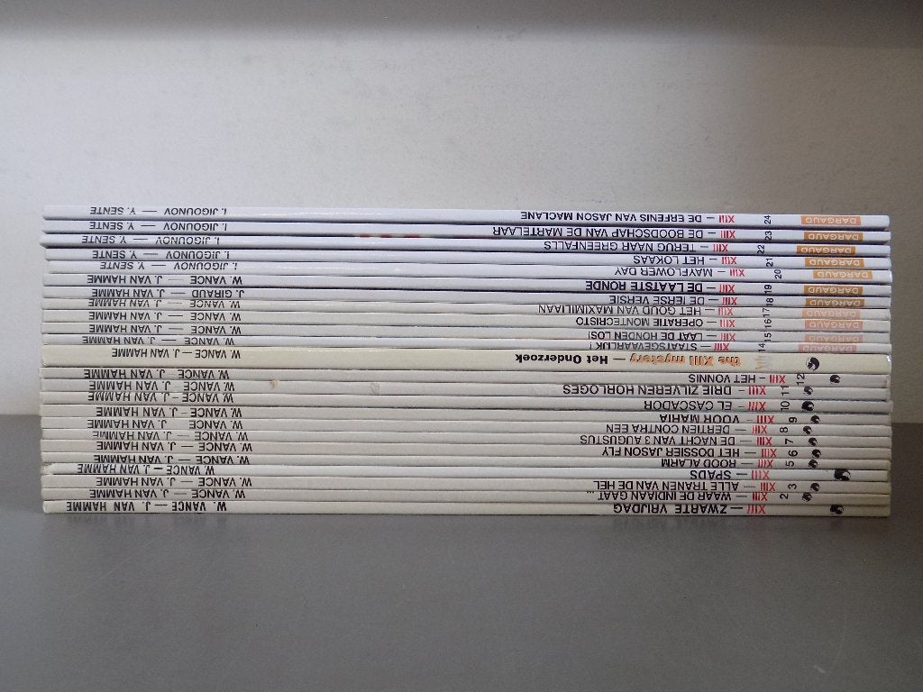 XIII ~ Complete serie 1 t/m 24, Eén stripboek, Ophalen of Verzenden, Zo goed als nieuw