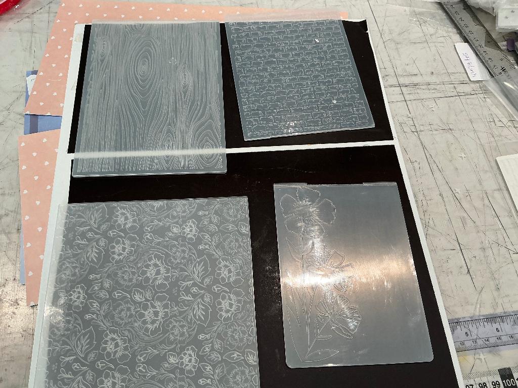 Embossing Mallen Divers, Hobby en Vrije tijd, Kaarten | Zelf maken, Ophalen of Verzenden, Zo goed als nieuw, Overige thema's, Pons of Mal
