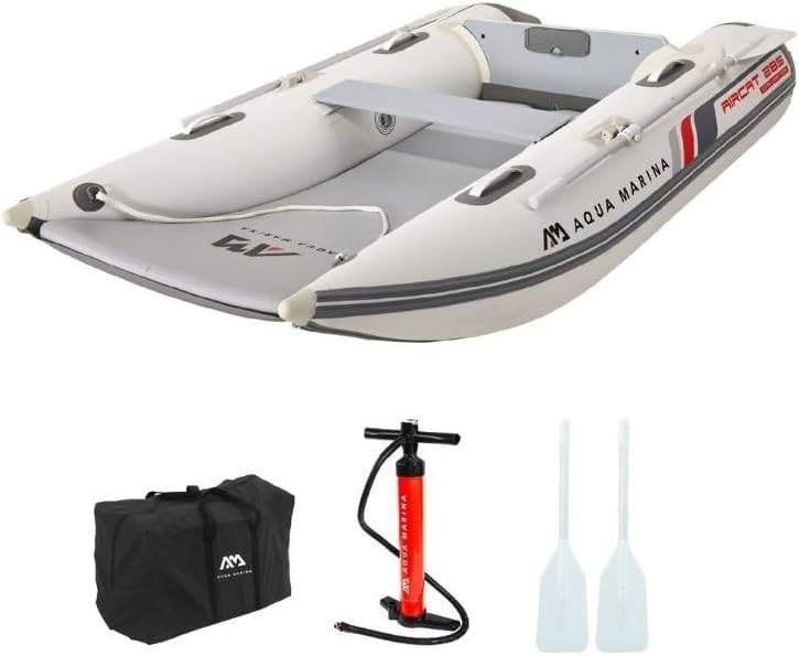Rubberboot Aqua Marina Aircat Catamaran 285 air deck, PVC, Opbergtas, Nieuw, Ophalen