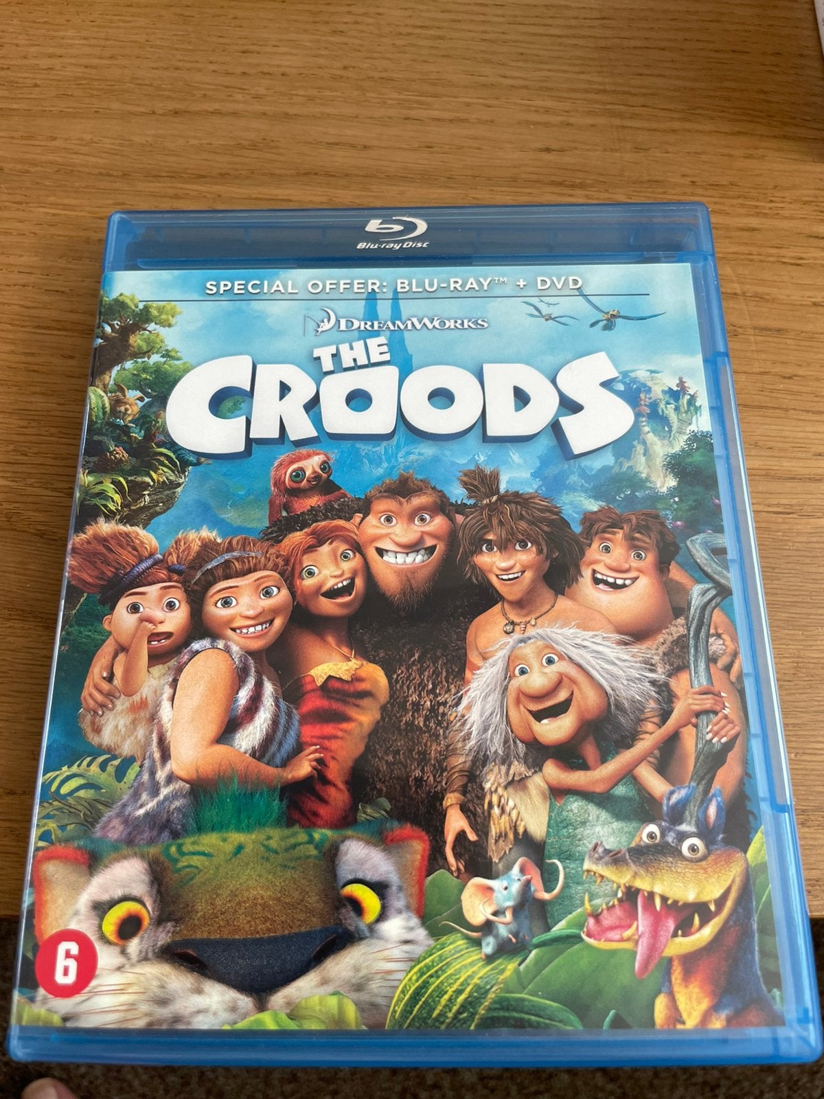 The croods blu ray en dvd, Ophalen, Nederlands, Film, Nederlands