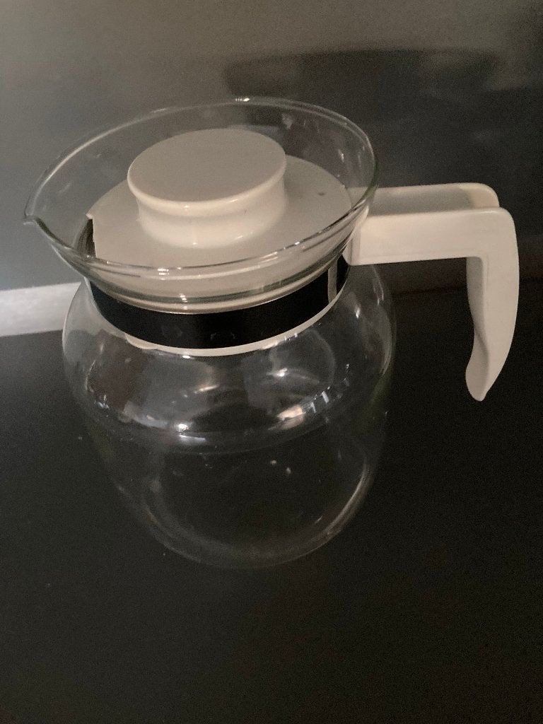 Glazen koffie/thee kan nieuw, Theepot/fluitketel, Glas, Nieuw, Ophalen of Verzenden