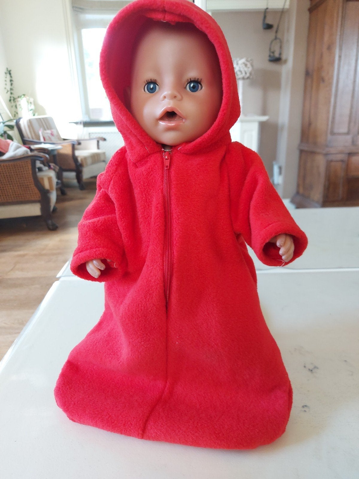 fleece slaapzak baby born pop 43cm, Ophalen of Verzenden, Nieuw, Babypop