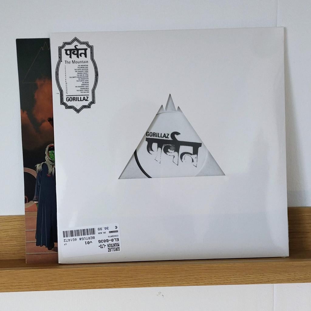 Gorillaz - The Mountain - White Label LP - Limited Edition, Cd's en Dvd's, Vinyl | Pop, Ophalen of Verzenden, Nieuw in verpakking