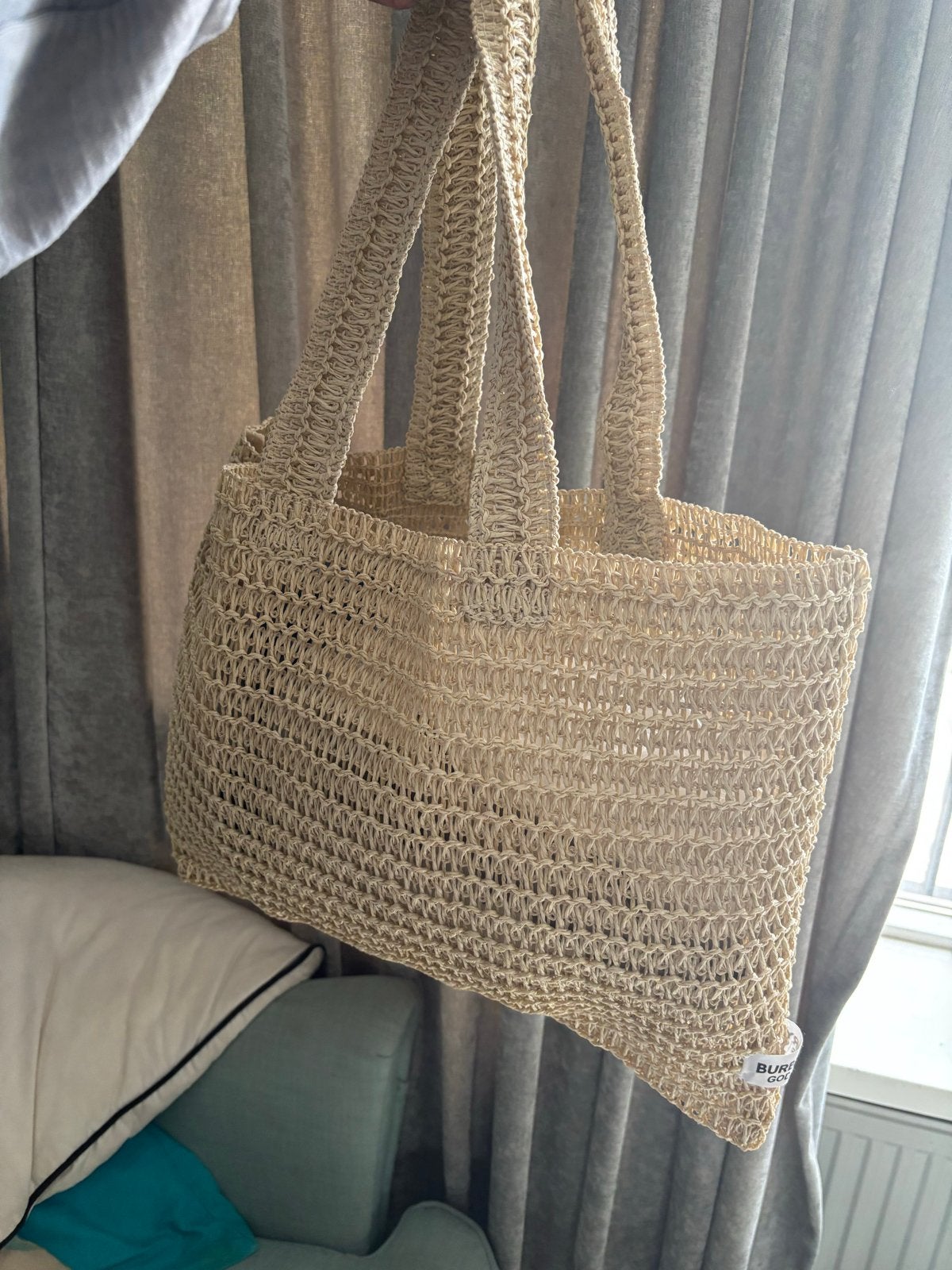 Nieuwe Originele Burberry Strandtas /Shopper Tas, Ophalen of Verzenden, Nieuw, Beige, Shopper