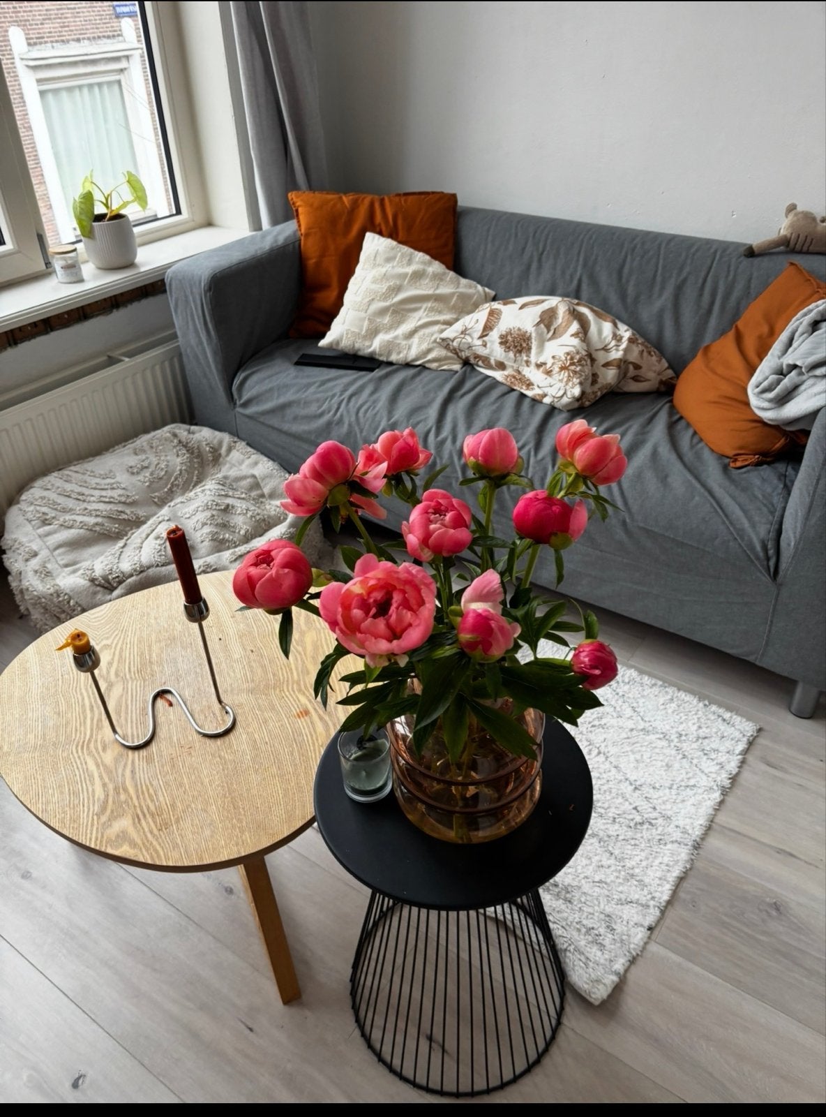 IKEA Klippan 2-zitsbank, Vissle grijs, Huis en Inrichting, Ophalen, Gebruikt, 150 tot 200 cm, Tweepersoons