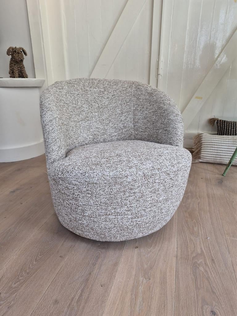 Draaibare Kuip Fauteuil - Comfortabel en Stijlvol, Huis en Inrichting, Fauteuils, Gebruikt, Modern, Scandinavisch, 75 tot 100 cm