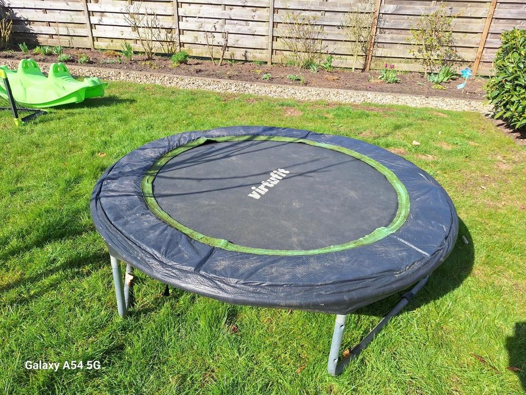 Virtufit Trampoline 130cm met veiligheidsnet, Ophalen, Gebruikt