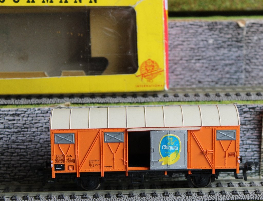 Chiquita bananen wagen, Gelijkstroom, Fleischmann, Wagon, Ophalen of Verzenden