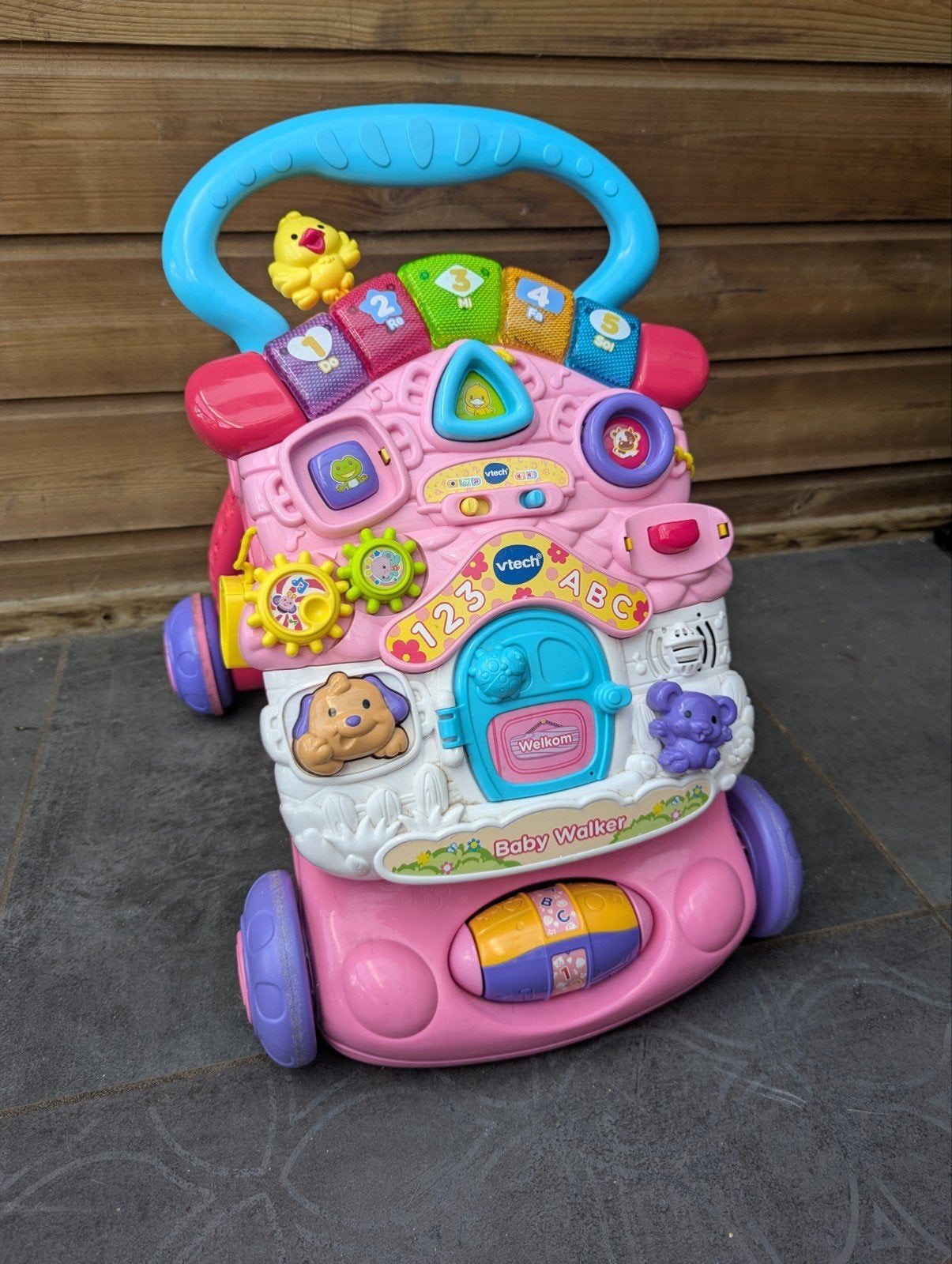Loopkar Vtech, Kinderen en Baby's, Speelgoed | Vtech, Ophalen, Gebruikt, 6 maanden tot 2 jaar