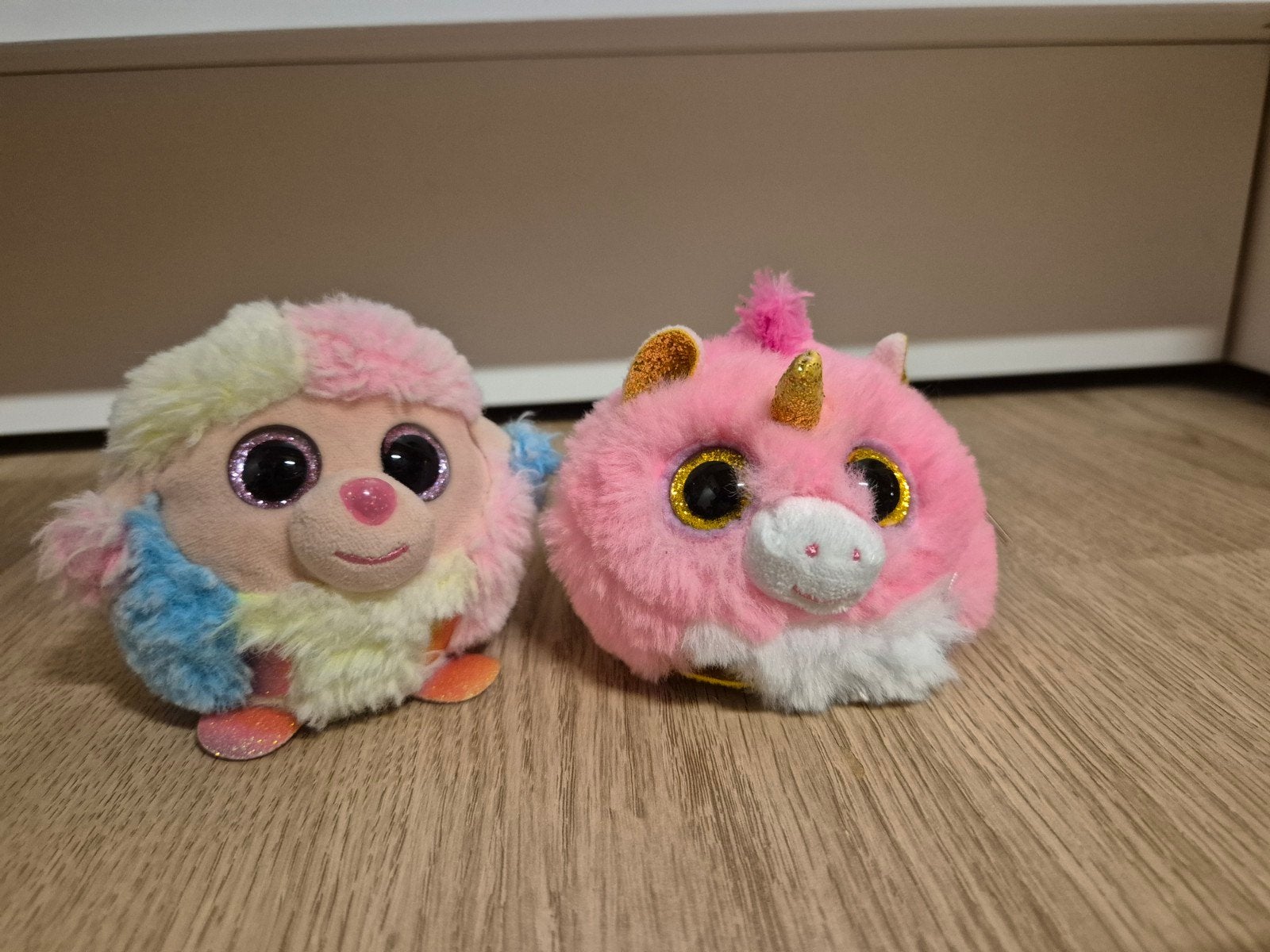 TY knuffeltjes schaap en eenhoorn, Ophalen of Verzenden, Overige typen
