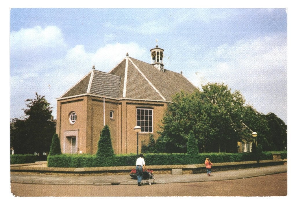 988264 Klundert 80+ NB N H Kerk Wederopbouw Kinderpostzegel