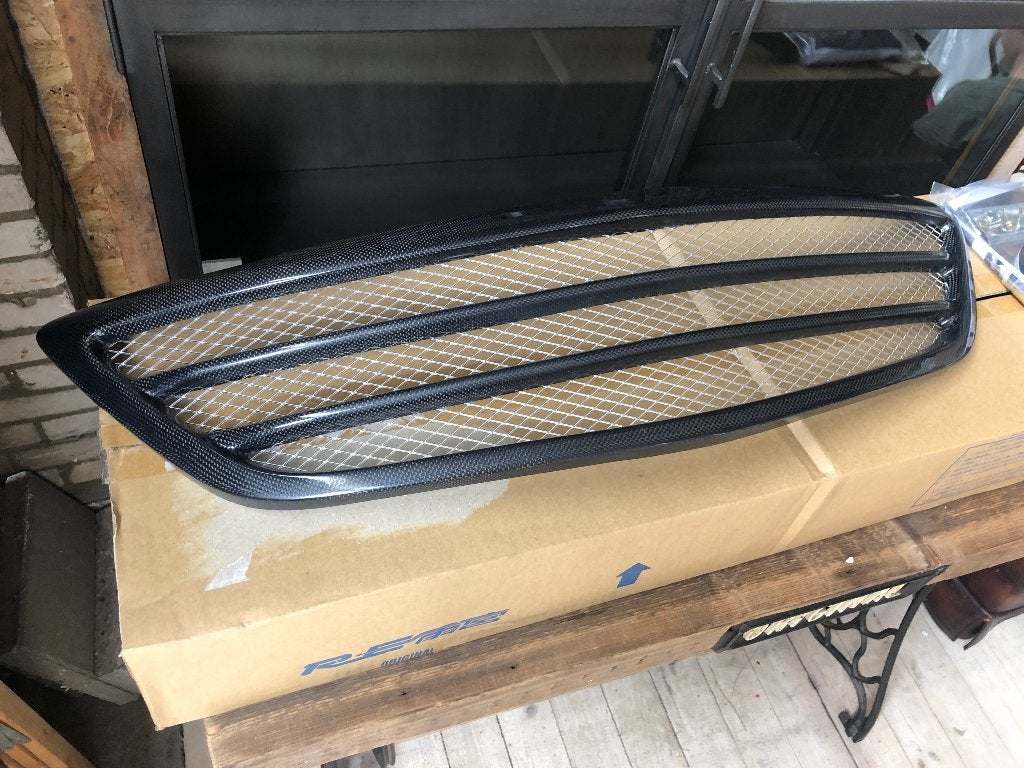 RE-Amemiya FRP Carbon grille - Mazda RX8 RX-8, Ophalen of Verzenden