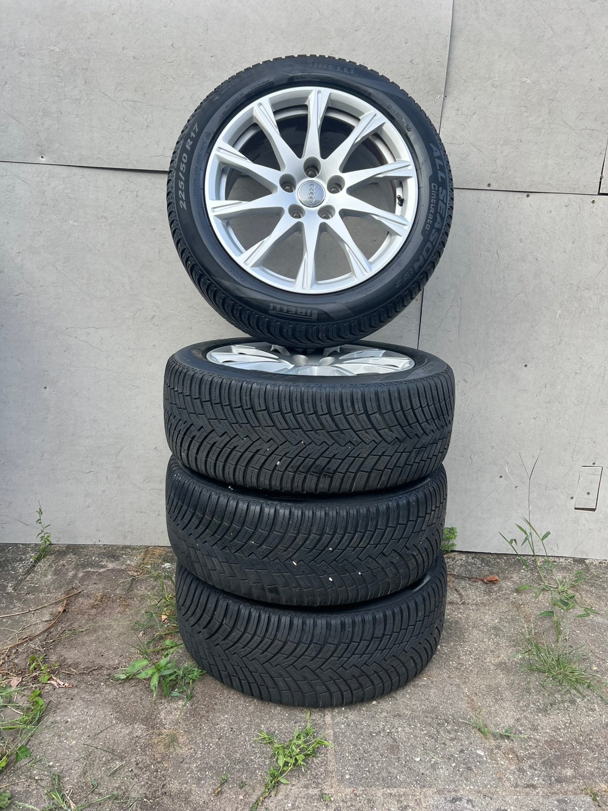 225 50 17 Pirelli all seizoen 5x112, Auto-onderdelen, 17 inch, Ophalen of Verzenden, All Season, Band(en)