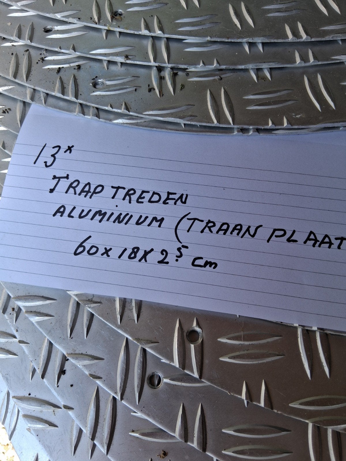 Traptreden, Ophalen of Verzenden