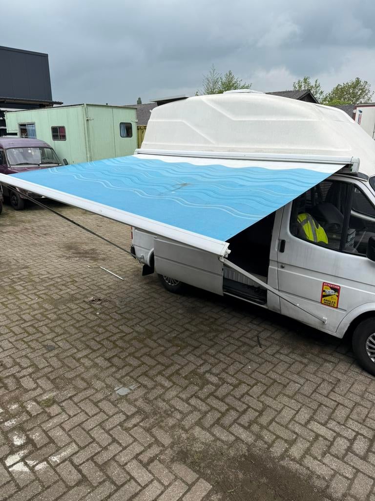 Nette luifel 290 cm breedt 190 cm uitgedraaid, Ophalen, Zo goed als nieuw