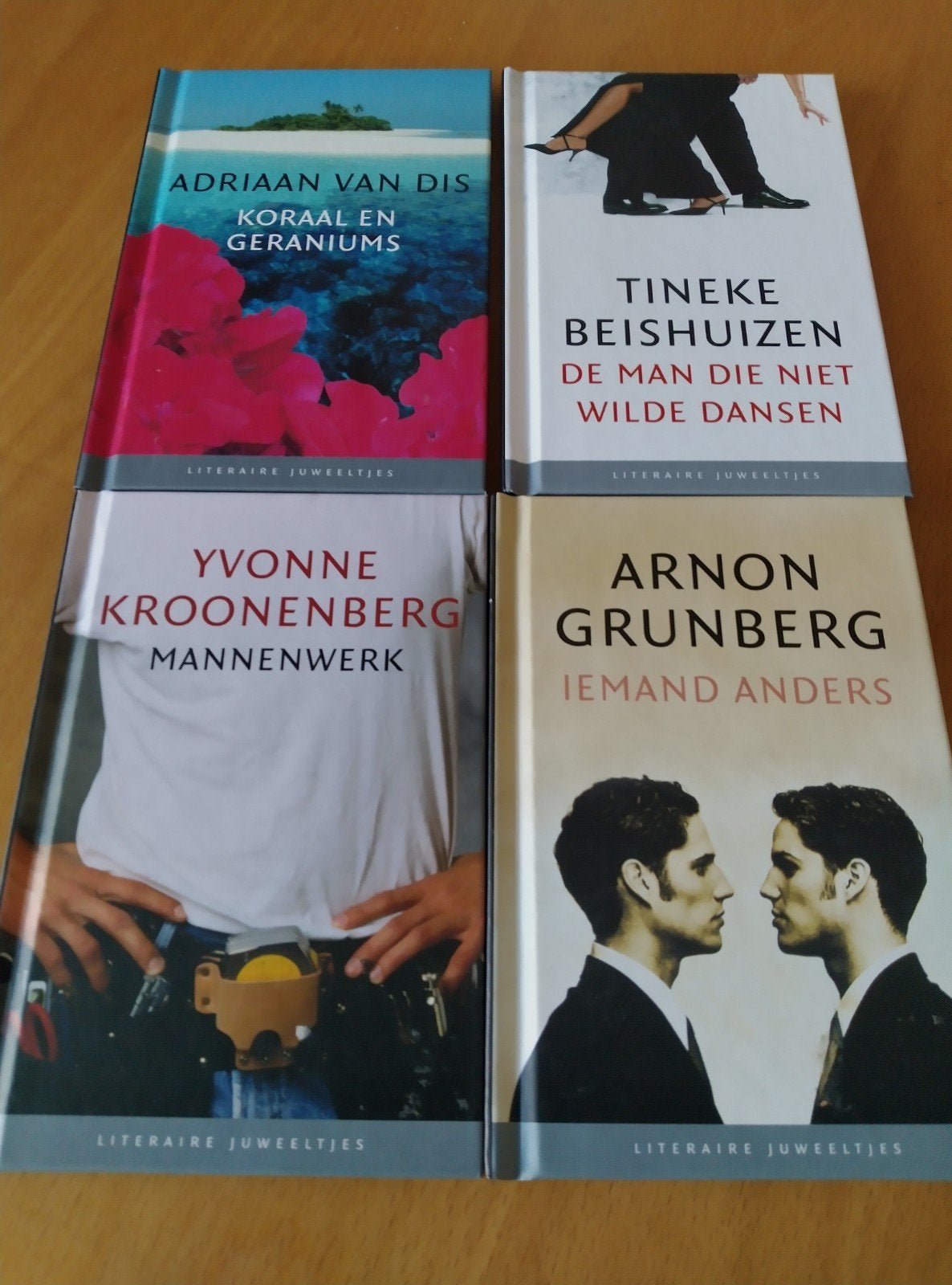 Literatuur Juweeltjes: 9 boeken van bekende auteurs, Ophalen of Verzenden, Zo goed als nieuw, Diverse auteurs (o.a. Adriaan van Dis, Arnon Grunberg)