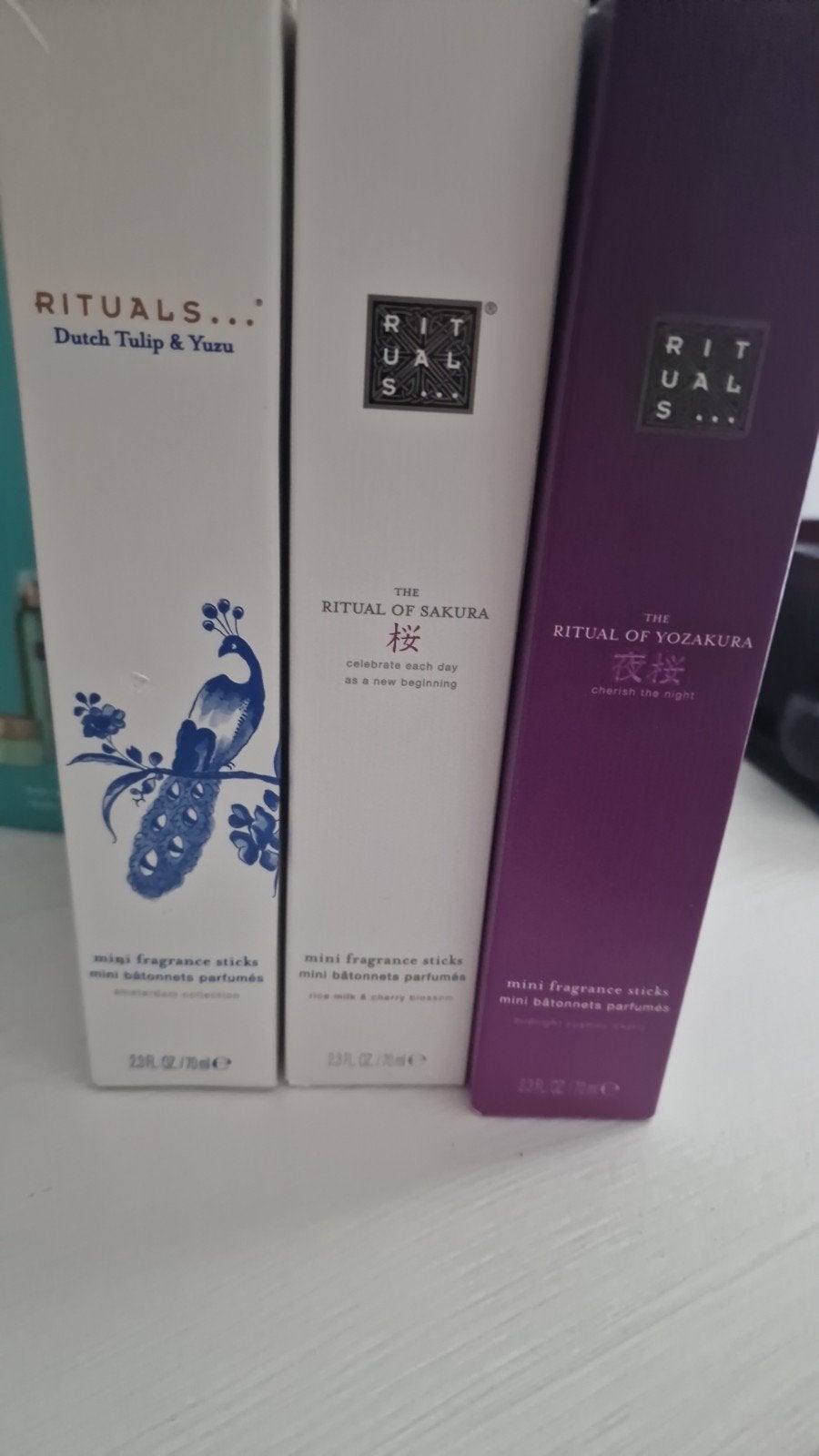 Rituals Mini Geurstokjes Set - 3 Verschillende Geuren, Overige materialen, Wit, Nieuw, Ophalen of Verzenden