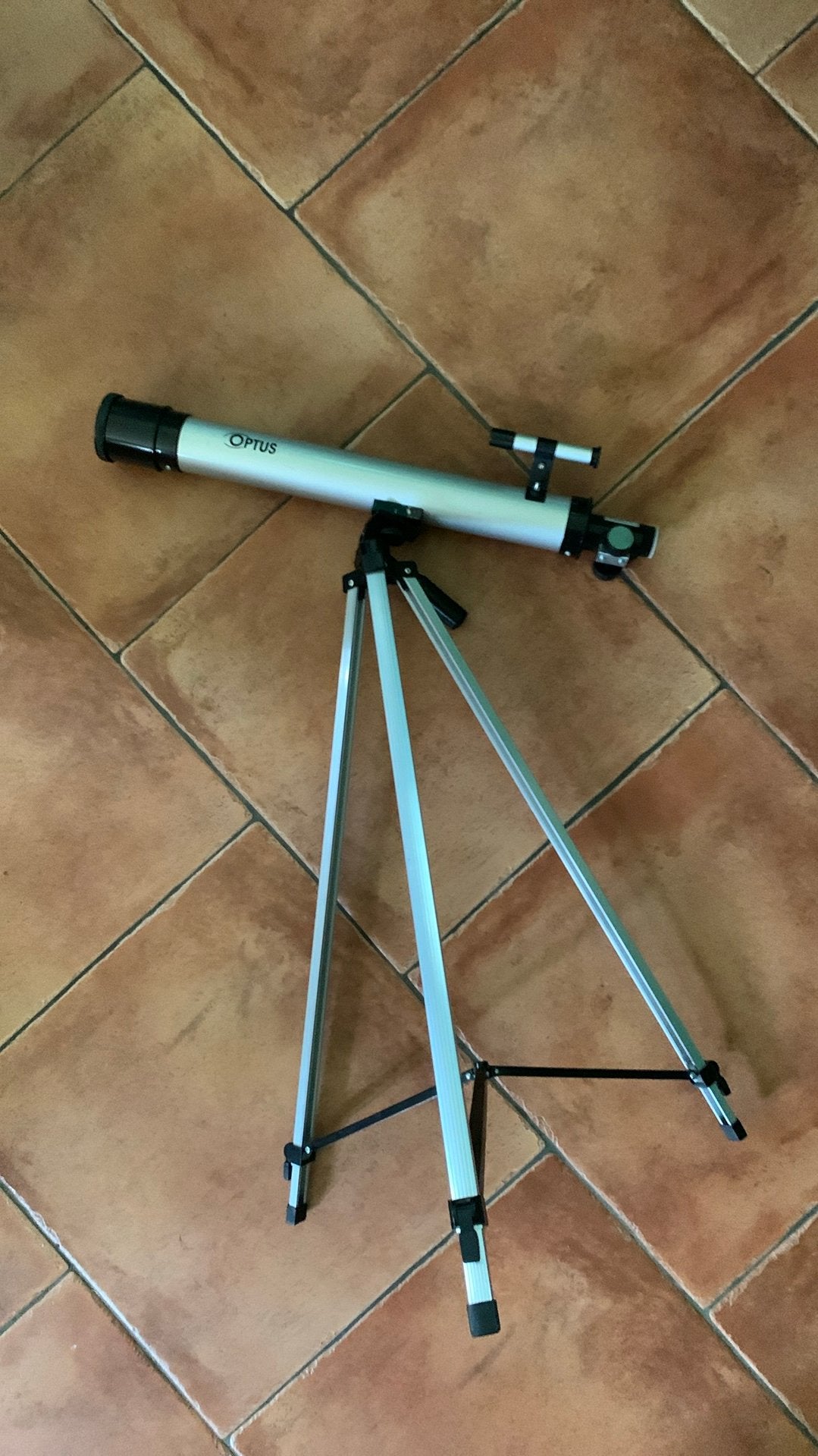 Telescoop, Ophalen, Gebruikt, Minder dan 80 mm, Lenzentelescoop (refractor)