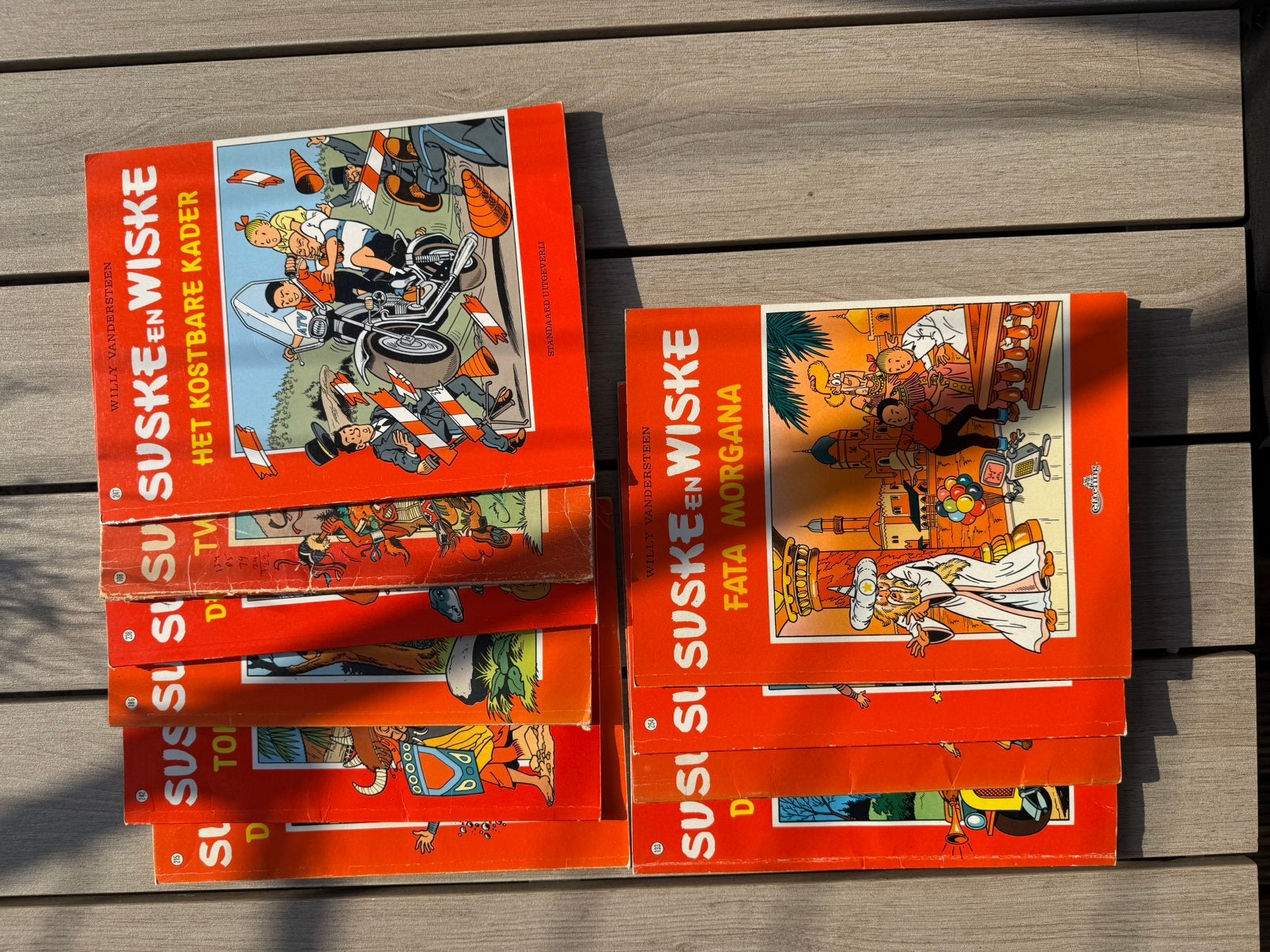 Suske en Wiske,Collectie Stripboeken, Efteling, Ariel Editie, Meerdere stripboeken, Ophalen of Verzenden, Zo goed als nieuw