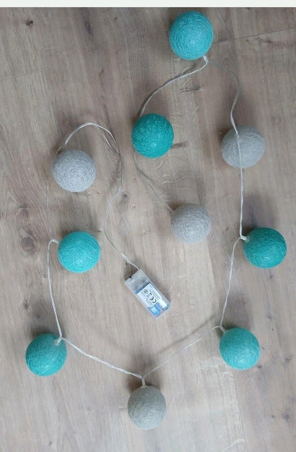 Lampjes slinger blauw, Ophalen of Verzenden