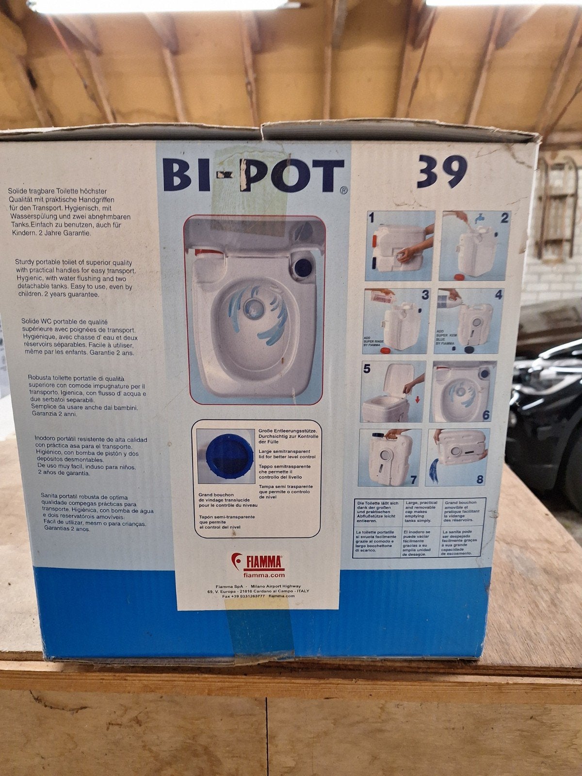 Bi-Pot, Ophalen