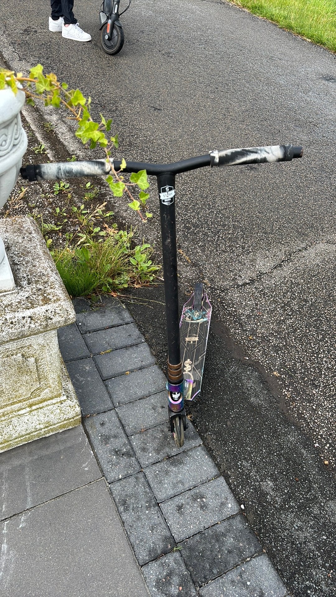 Stunt step story original, Fietsen en Brommers, Steps, Ophalen, Gebruikt, Gewone step