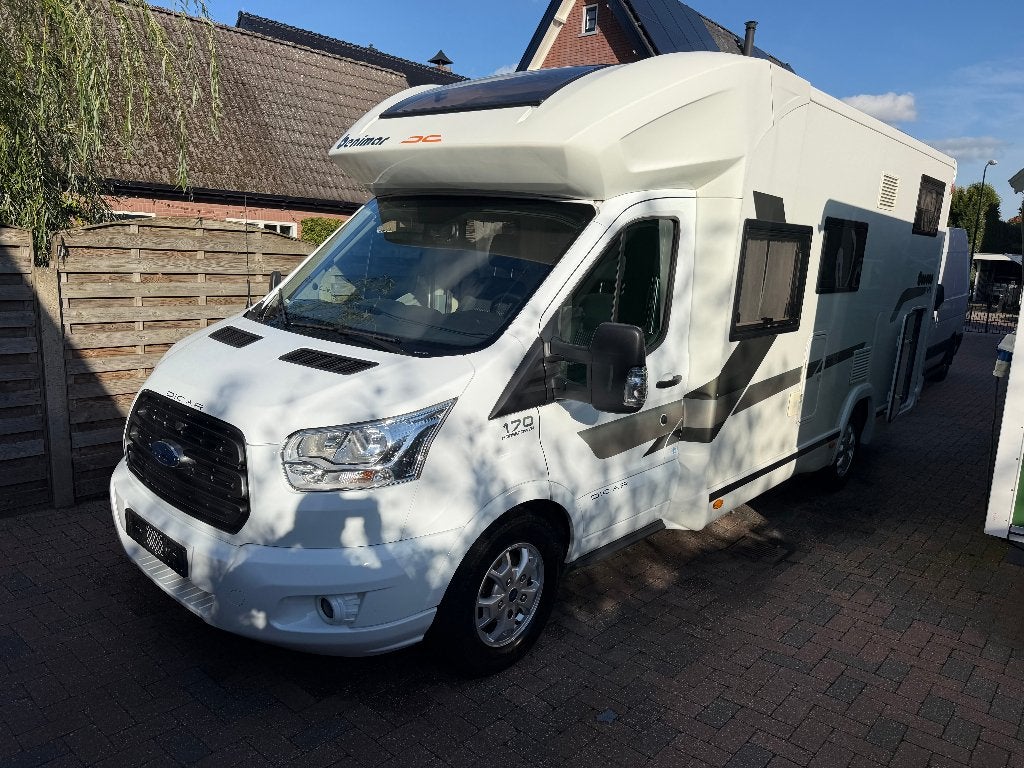 Benimar Tessoro 442 Bj 2017 Euro 6 1e Eigenaar 170 PK, Caravans en Kamperen, Ford, 6 tot 7 meter, Bedrijf, Half-integraal