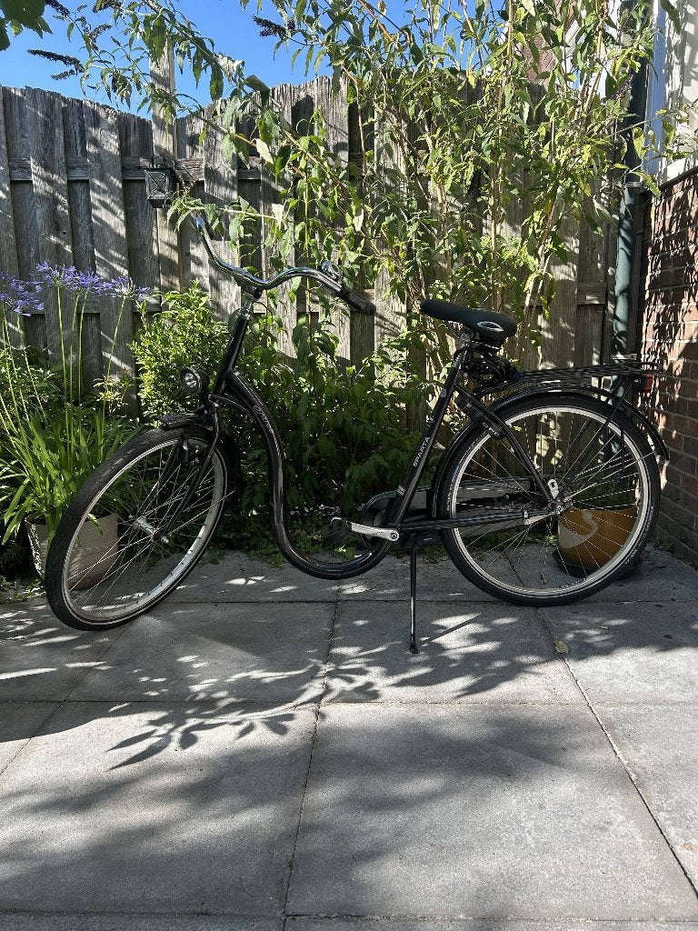 Sparta Entree fiets - zo goed als nieuw met extra' s, Terugtraprem, Sparta, (Extra) lage instap, Ophalen of Verzenden