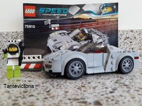 Lego 75910 Speed Champions Porsche 918, Kinderen en Baby's, Speelgoed | Duplo en Lego, Lego, Ophalen of Verzenden, Zo goed als nieuw
