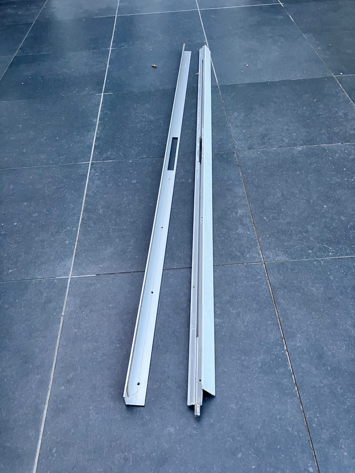 Deurnaald aluminium, Ophalen, Overige materialen, Slot