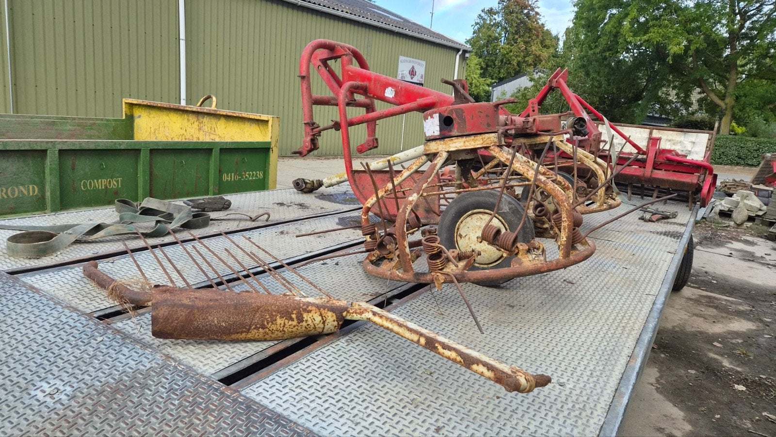 Strela Hooibouwmachine, Ophalen, Veehouderij, Weidebouw