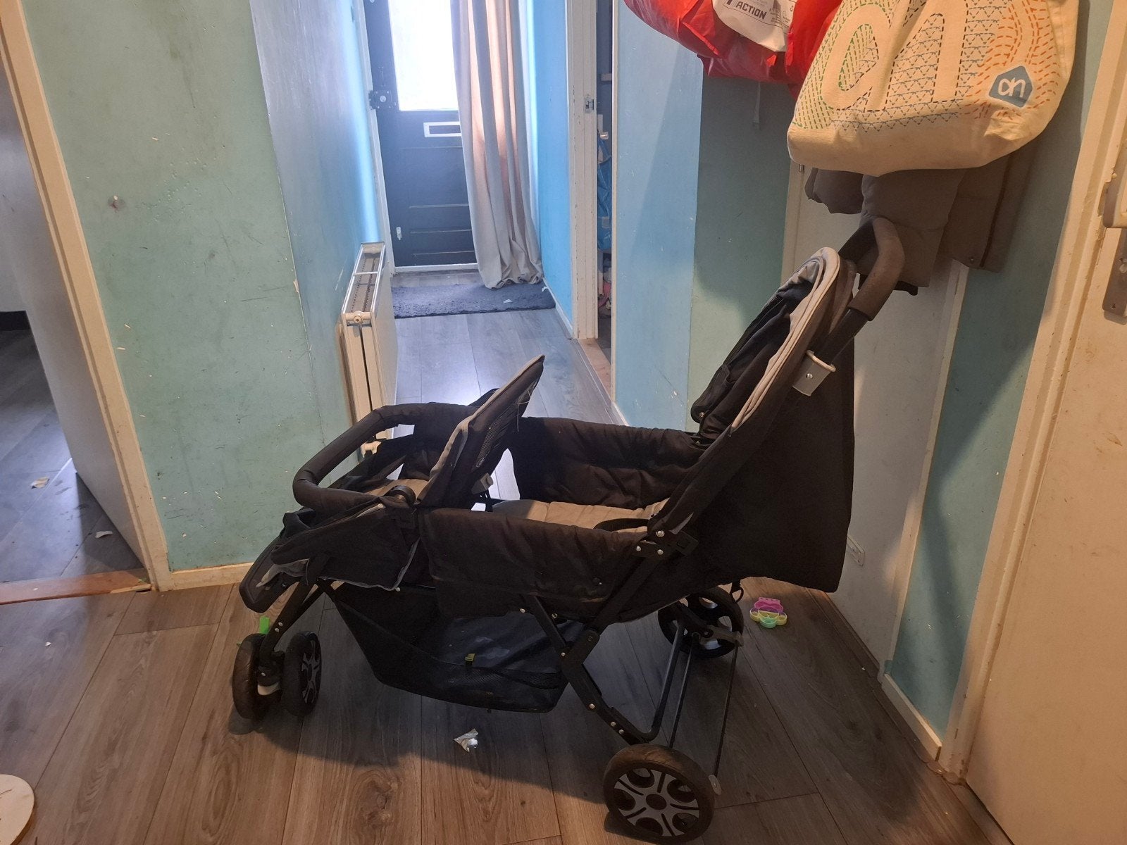 Bebeconfort Teamy Buggy - Shadow Block, Kinderen en Baby's, Kinderwagens en Combinaties, Duowagen, Ophalen of Verzenden, Zo goed als nieuw